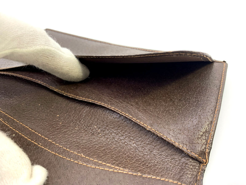 Vintage Gucci Long Wallet Sherry Gg