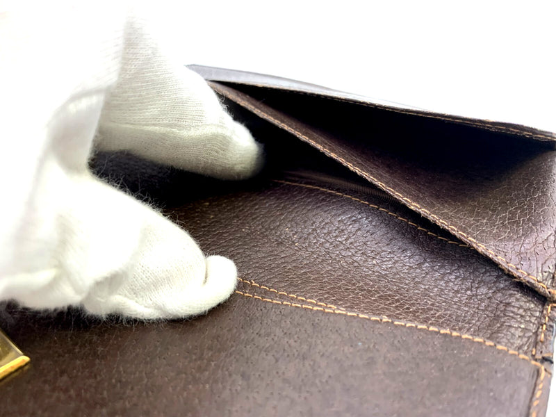 Vintage Gucci Long Wallet Sherry Gg