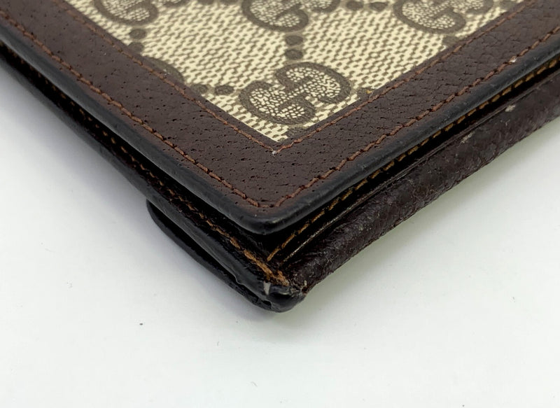 Vintage Gucci Long Wallet Sherry Gg
