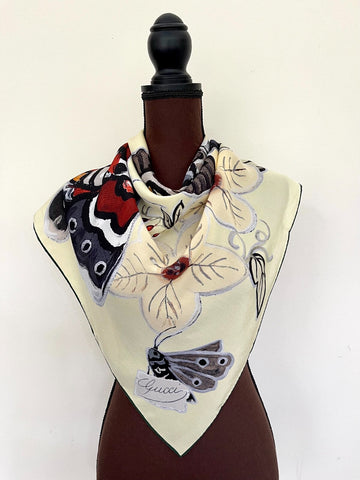 Gucci Silk Wrap Logo Kris Knight