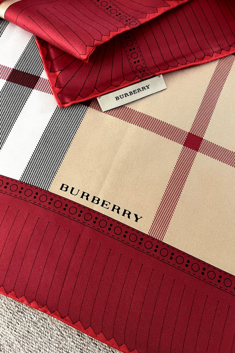 Display #2 New Unisex Burberry Scarf
