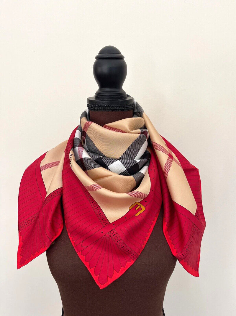 Display #2 New Unisex Burberry Scarf