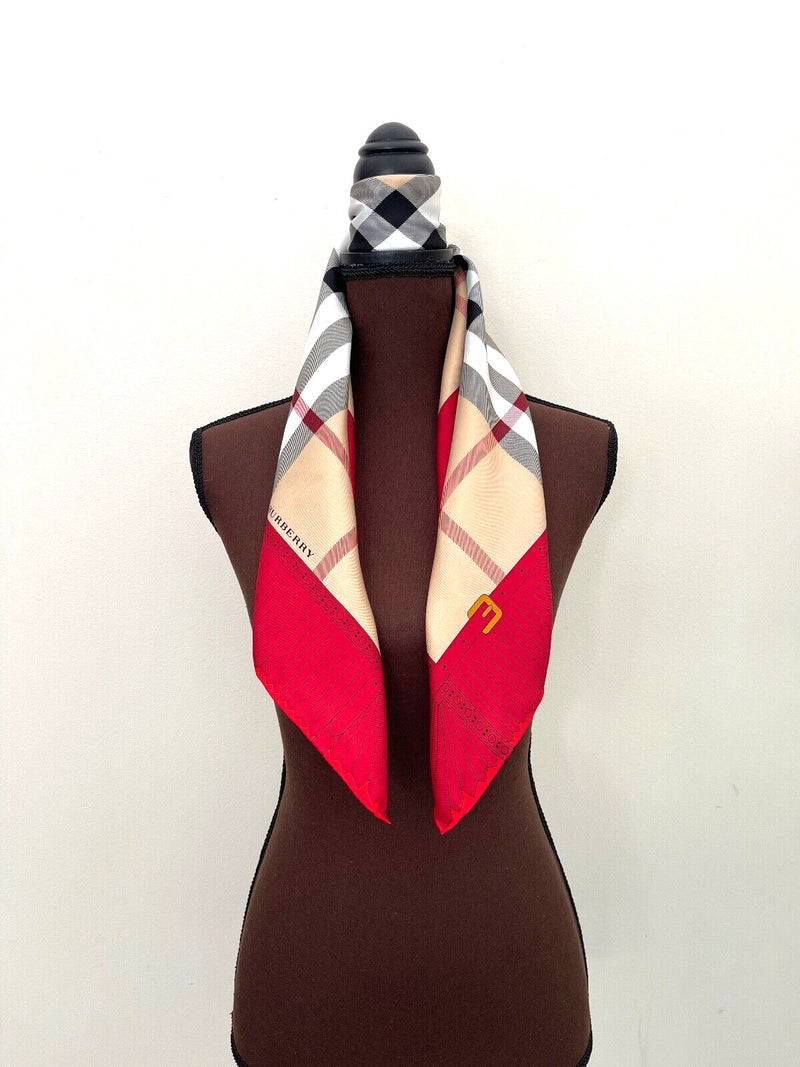 Display #2 New Unisex Burberry Scarf