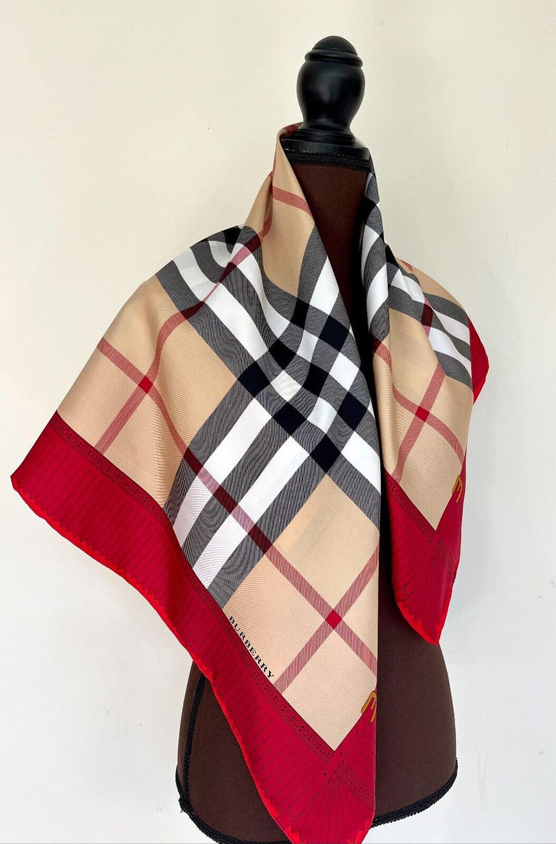 Display #2 New Unisex Burberry Scarf