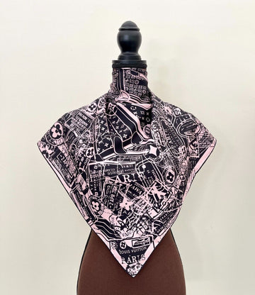 New Louis Vuitton Scarf Luggage Trunks