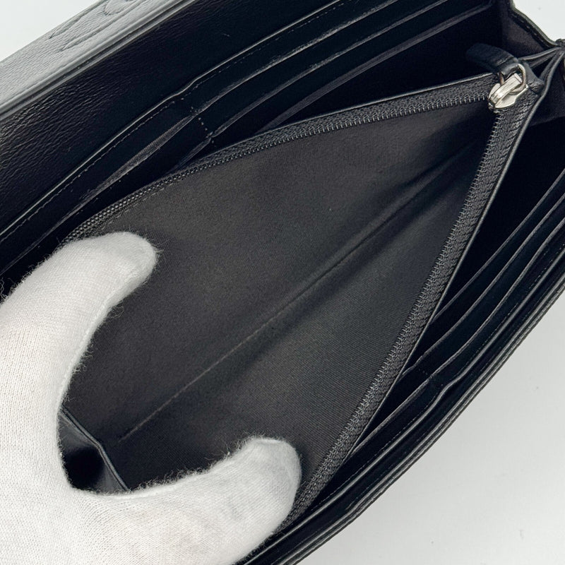 Chanel Coco Mark Caviar Skin Flap Long