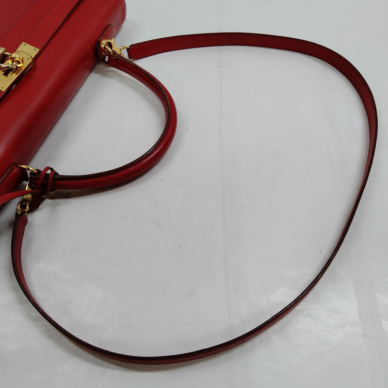 Hermes Shoulder Bag Kelly 35 Reds Box
