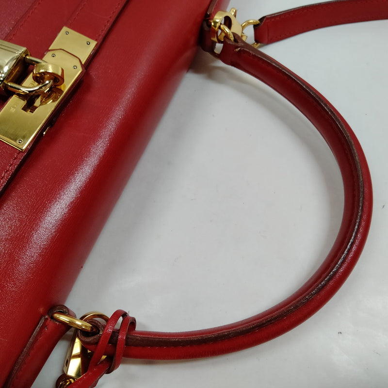Hermes Shoulder Bag Kelly 35 Reds Box