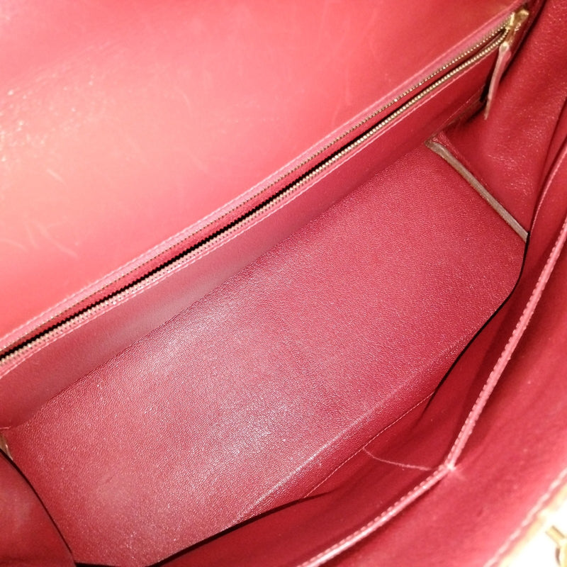 Hermes Shoulder Bag Kelly 35 Reds Box