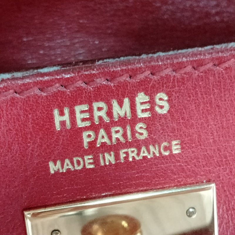 Hermes Shoulder Bag Kelly 35 Reds Box