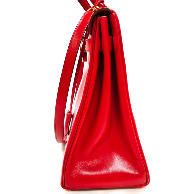 Hermes Shoulder Bag Kelly 35 Reds Box