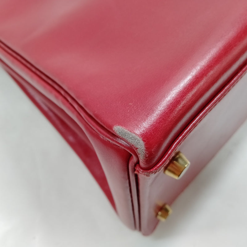 Hermes Shoulder Bag Kelly 35 Reds Box