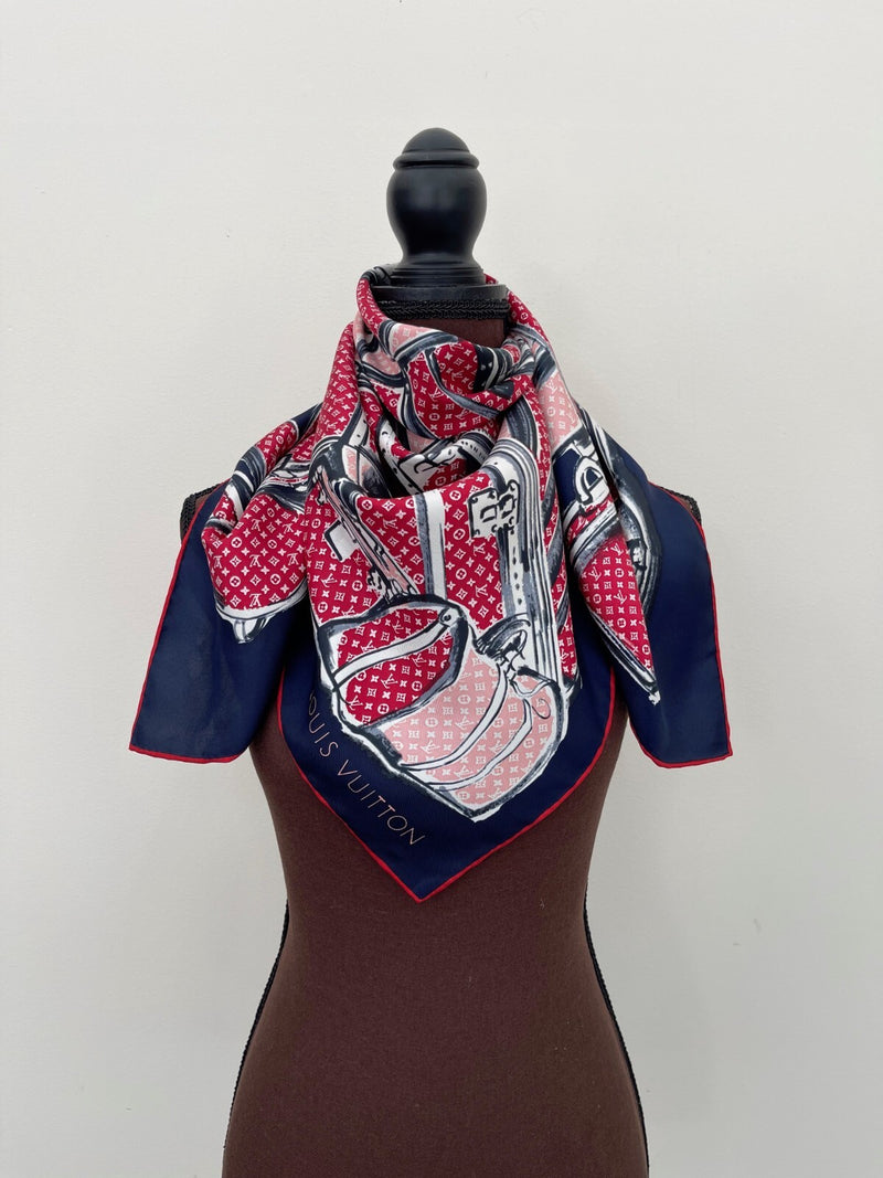 New Unisex Louis Vuitton Scarf Logo
