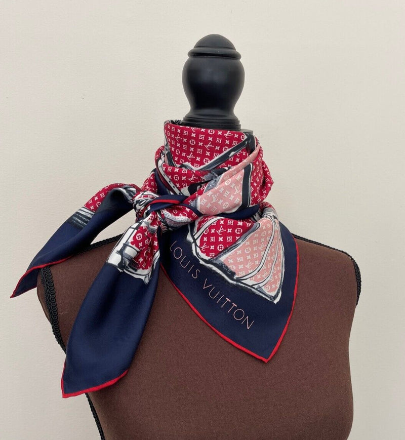 New Unisex Louis Vuitton Scarf Logo