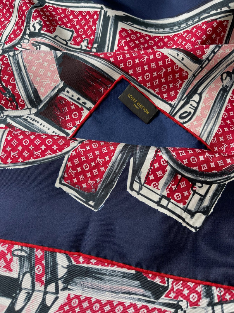 New Unisex Louis Vuitton Scarf Logo