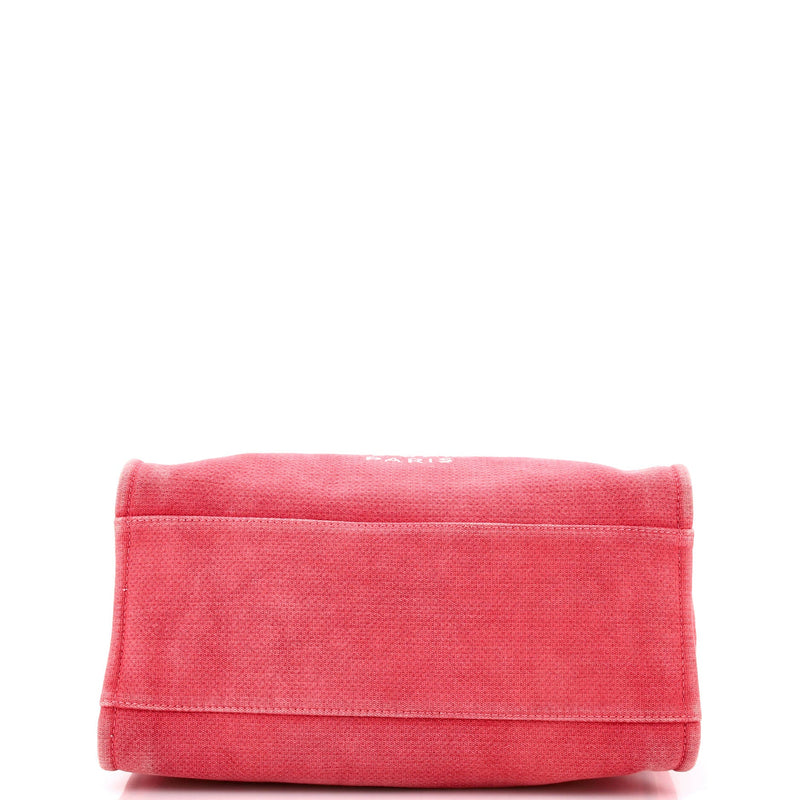 Chanel Deauville Tote Canvas Medium
