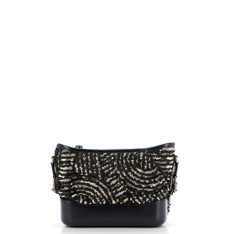 Chanel Gabrielle Hobo Sequins Small