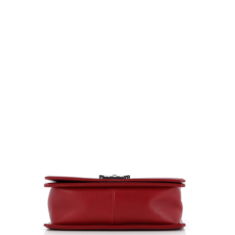 Chanel Boy Flap Bag Chevron Calfskin