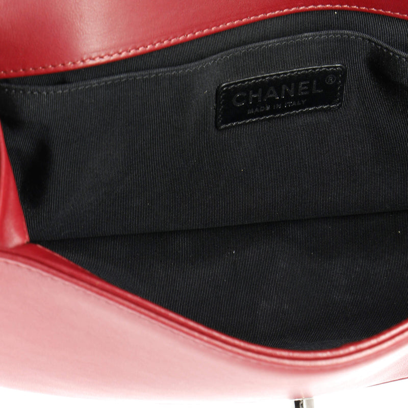 Chanel Boy Flap Bag Chevron Calfskin