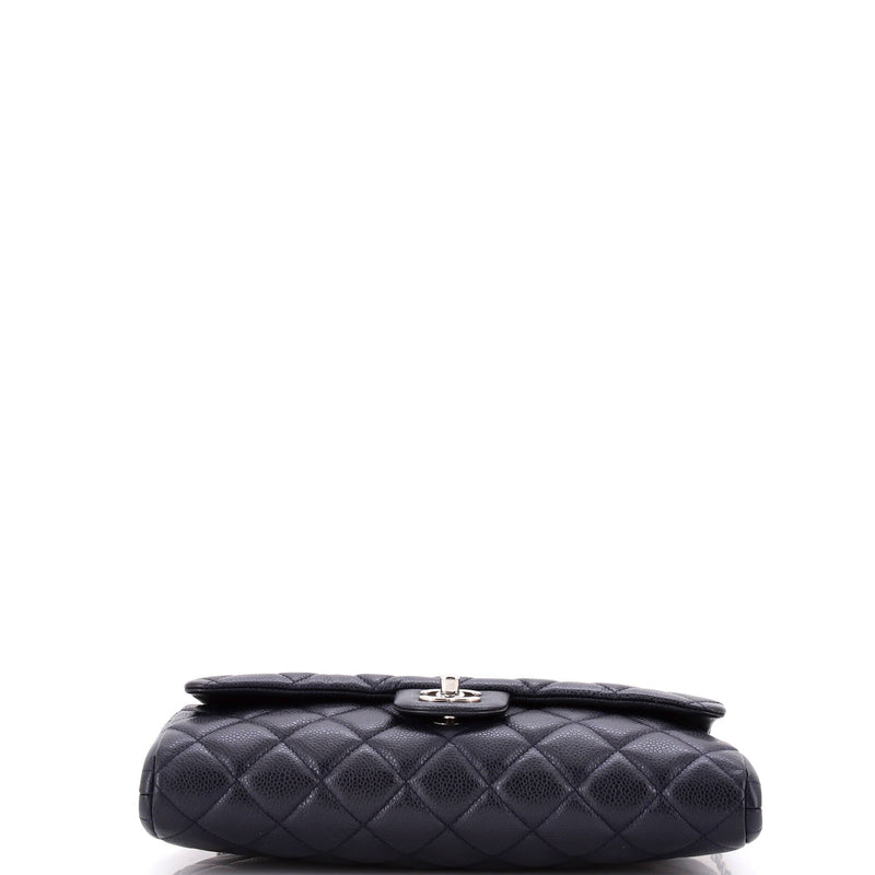 Chanel Clutch With Chain Quilted Caviar