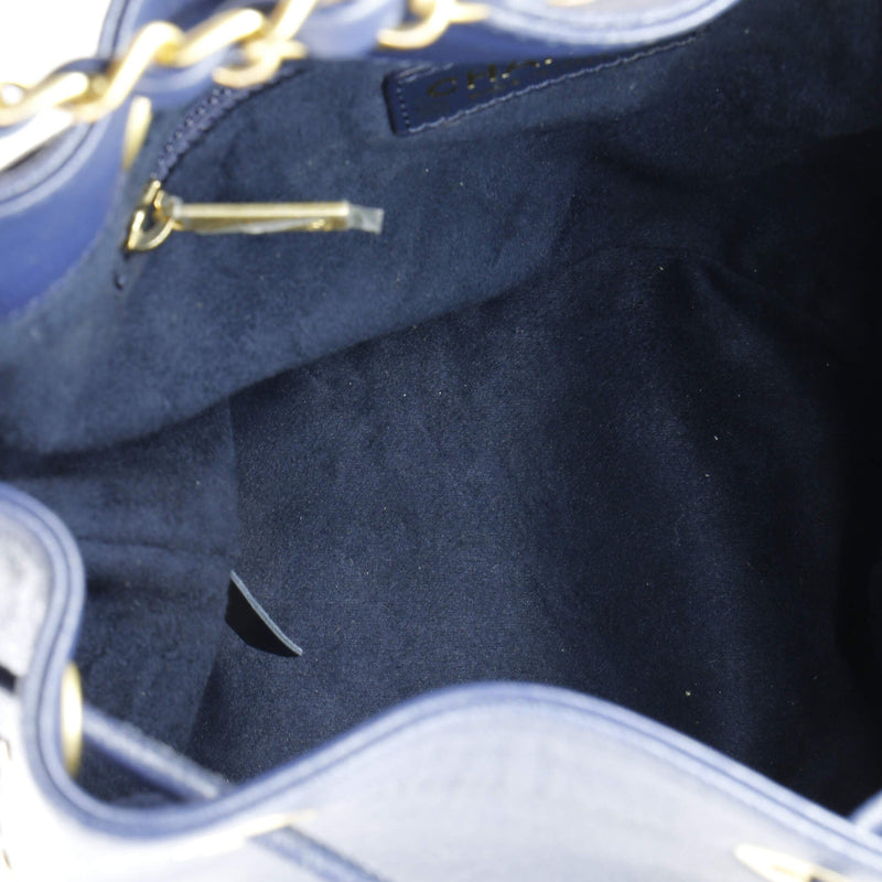Chanel Deauville Drawstring Bucket Bag