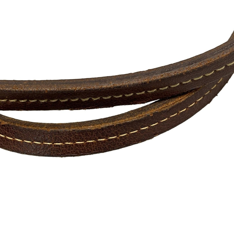 Miumiu - Beige Dark Brown Straw