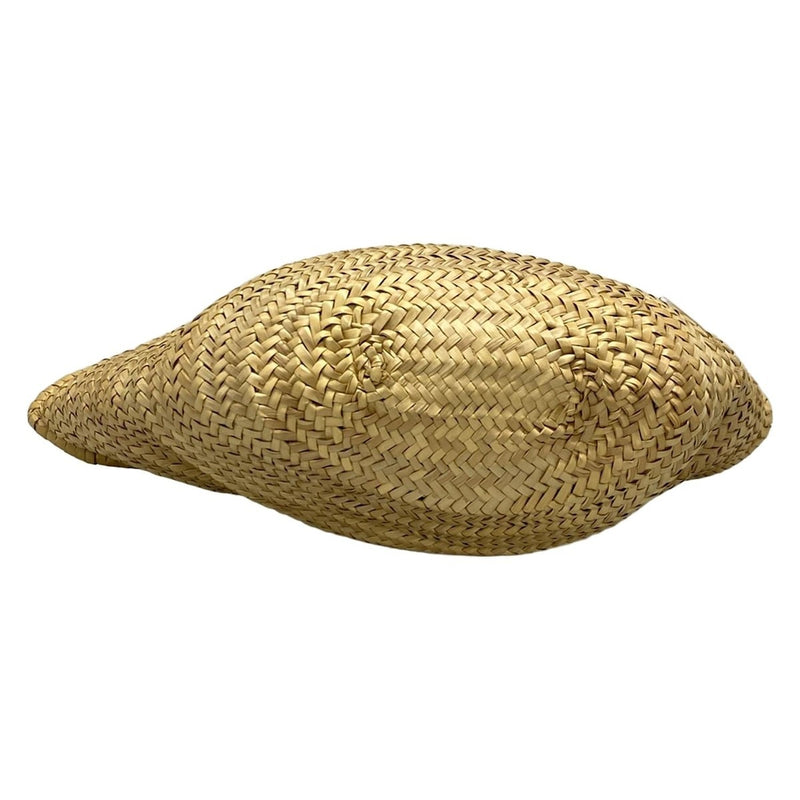Miumiu - Beige Dark Brown Straw