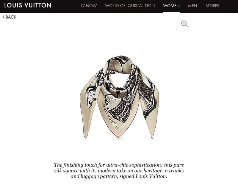 Display #1 New Louis Vuitton Scarf