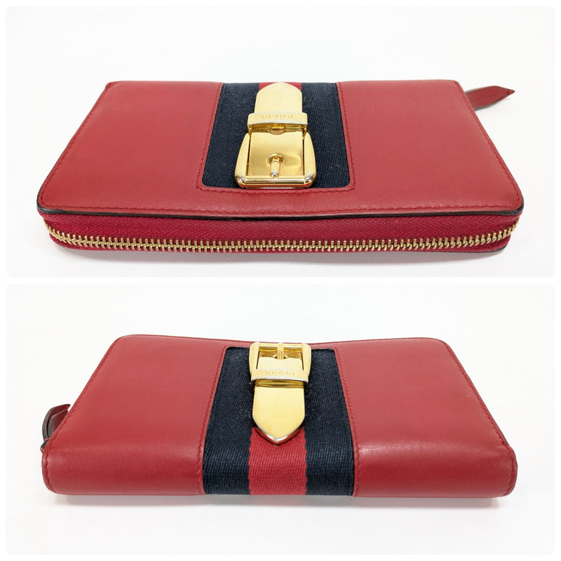 Gucci Sylvie Wallet Zippy Zip Around
