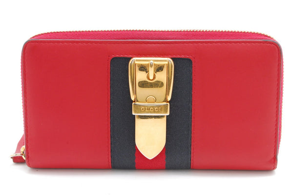 Gucci Sylvie Wallet Zippy Zip Around