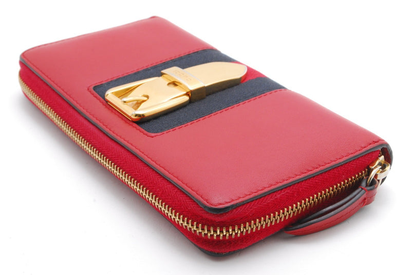 Gucci Sylvie Wallet Zippy Zip Around