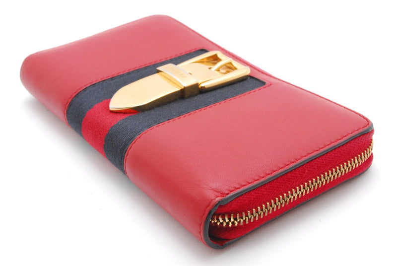Gucci Sylvie Wallet Zippy Zip Around