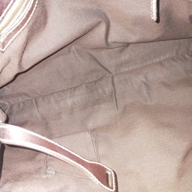 Gucci Hand Bag Pink Canvas