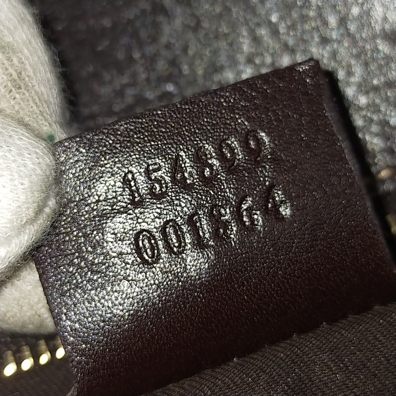 Gucci Hand Bag Pink Canvas