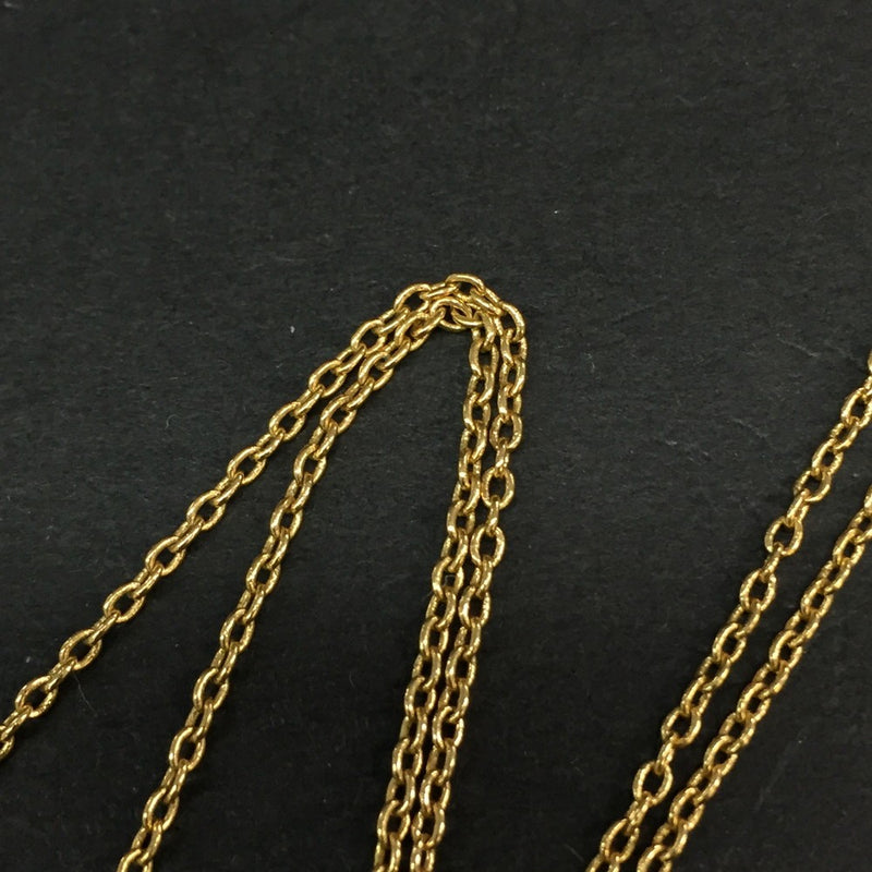 Givenchy Gg Logo Gold Tone Pendant