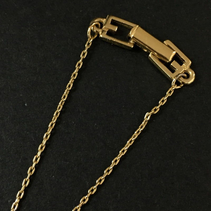 Givenchy G Logo Rhinestone Gold Tone