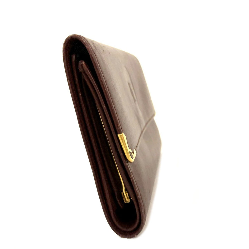 Must De Cartier Leather Trifold Wallet