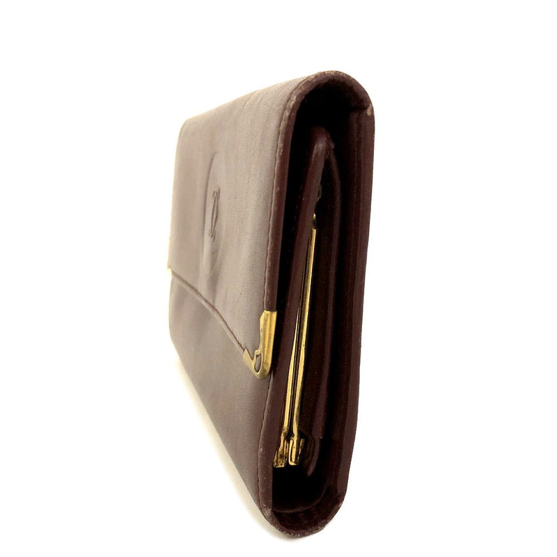 Must De Cartier Leather Trifold Wallet