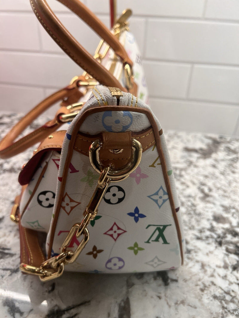 Louis Vuitton White Multicolor “Rita”