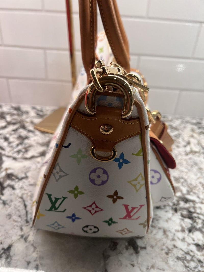 Louis Vuitton White Multicolor “Rita”