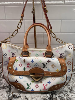 Louis Vuitton White Multicolor “Rita”