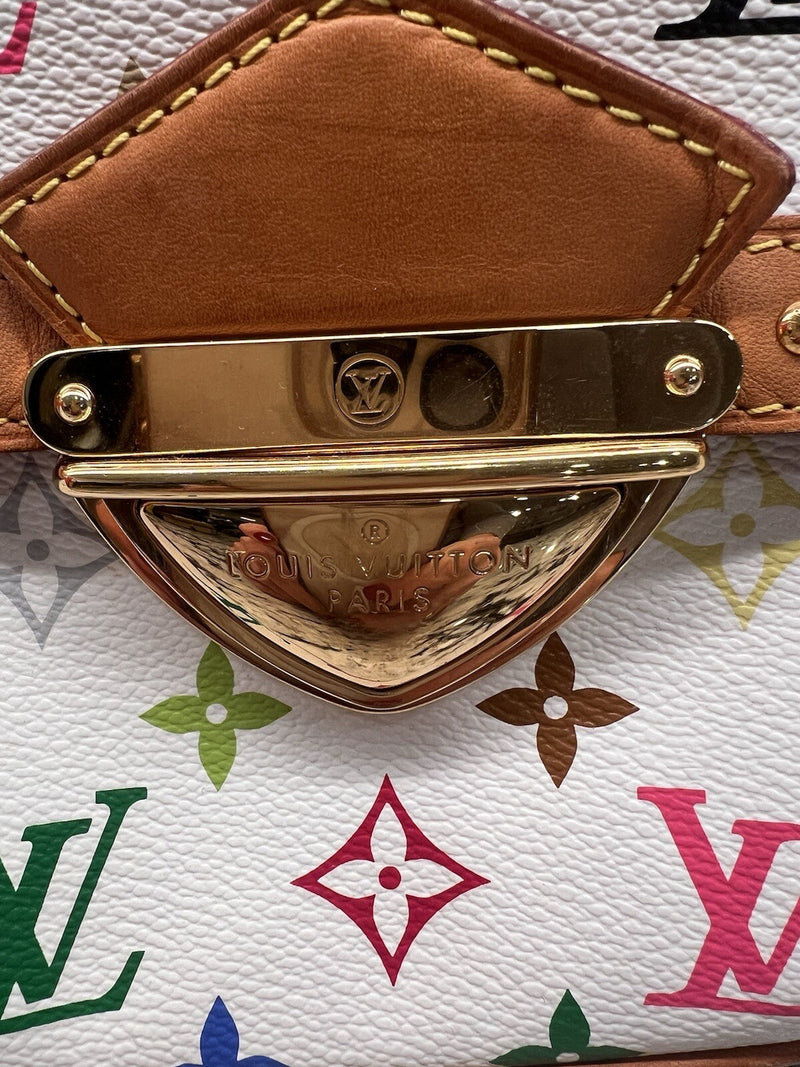 Louis Vuitton White Multicolor “Rita”