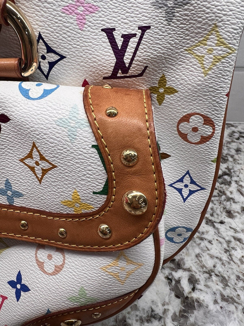 Louis Vuitton White Multicolor “Rita”
