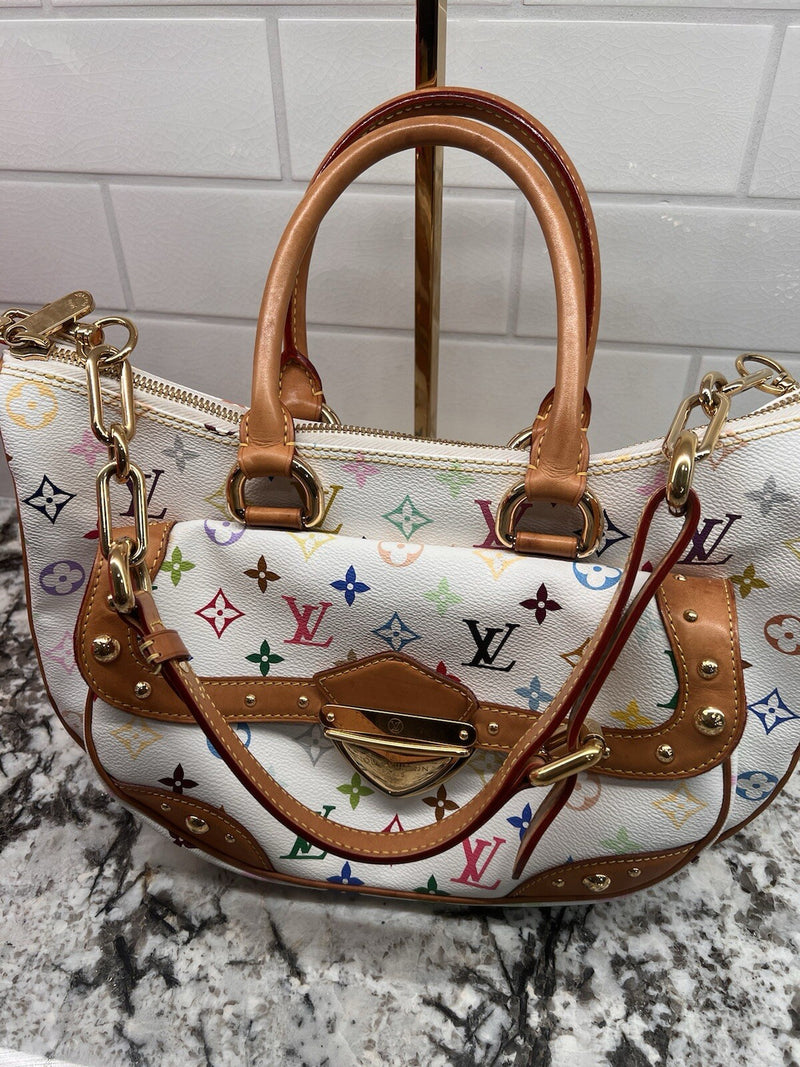 Louis Vuitton White Multicolor “Rita”