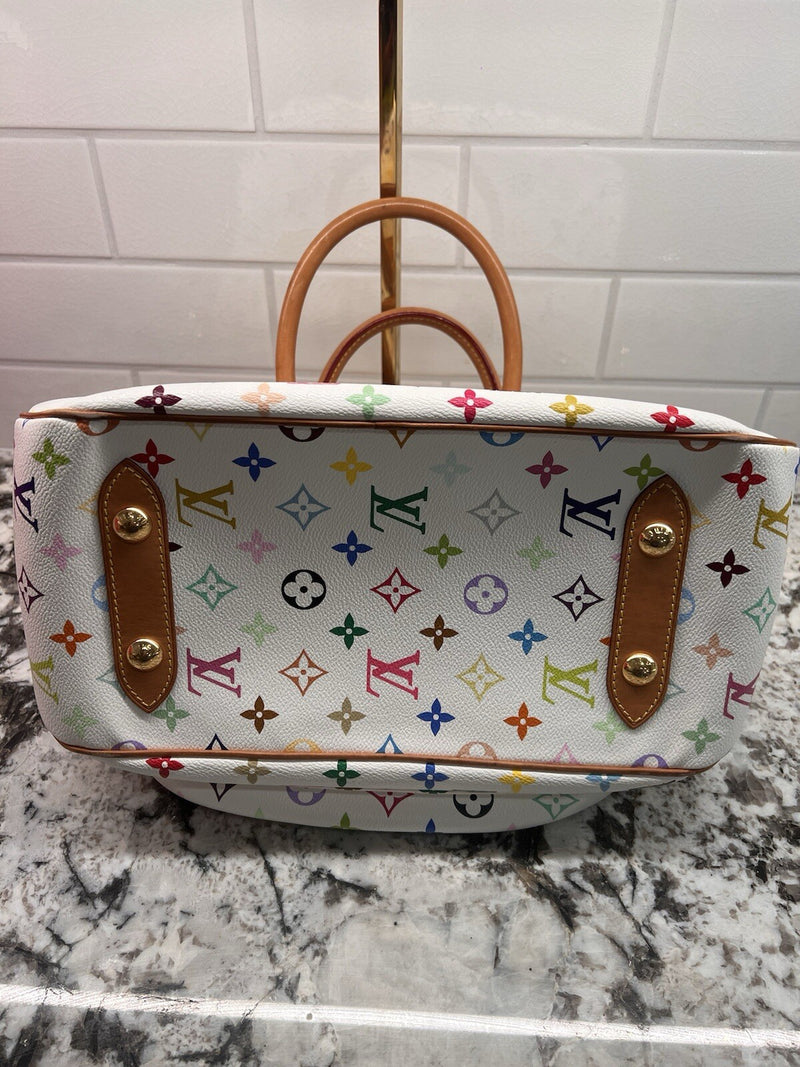 Louis Vuitton White Multicolor “Rita”