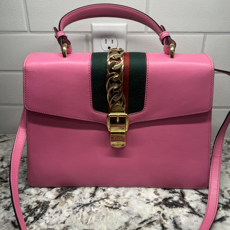 Gucci Pink Leather