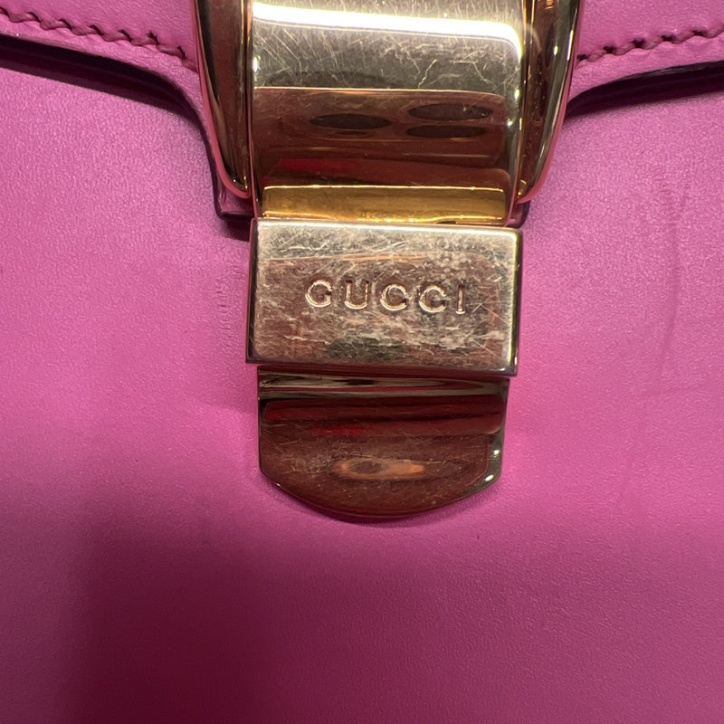Gucci Pink Leather