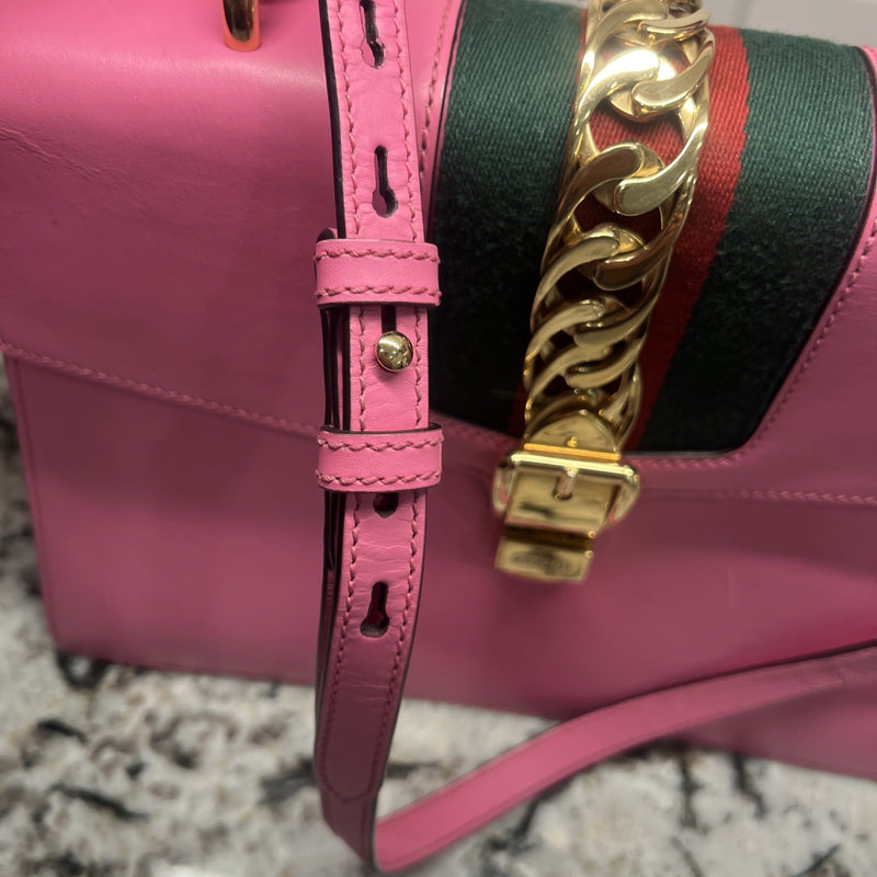 Gucci Pink Leather
