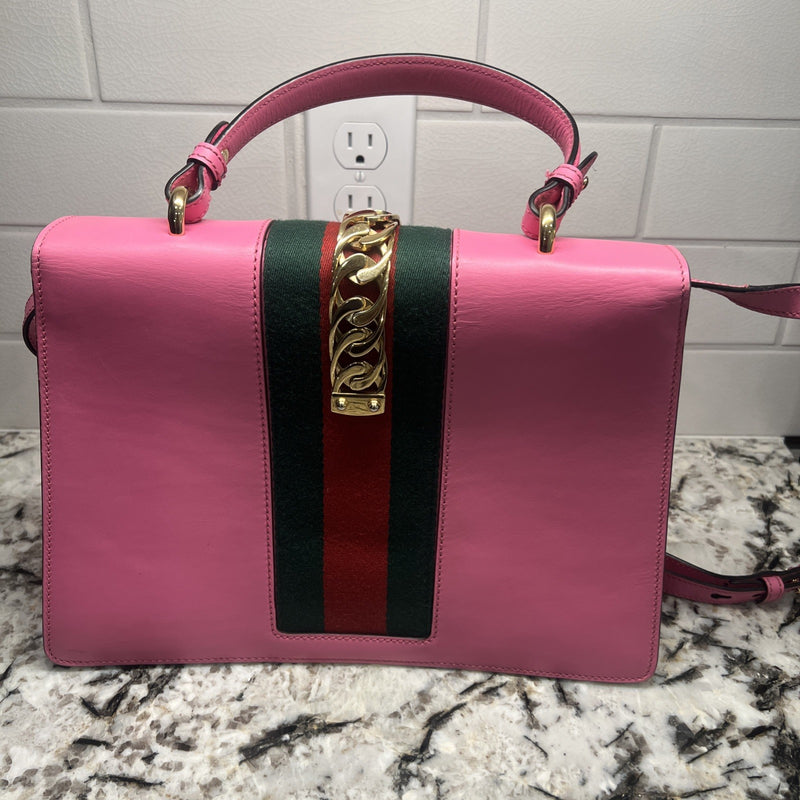 Gucci Pink Leather
