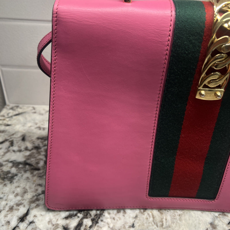 Gucci Pink Leather